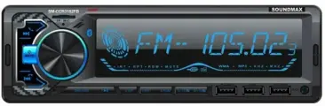 Автомагнитола Soundmax SM-CCR3182FB, черный