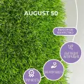 Искусственный газон August 50мм. ворс 2х1м (2кв. м), цвет зелёный