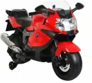 Детский электромобиль на аккумуляторе и с пультом управления, BMW K1300S, цвет красный