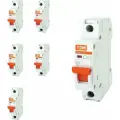 Автоматический выключатель TDM ВА47-29 1P 63А характеристика C (комплект из 5 шт)
