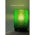 Лампа-светильник декоративный настольный BUBBLE для дома и квартиры зеленый