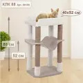 Когтеточка для кошек Етк Зоо КЛК 88, 880*520*400 мм, ковролин, джут