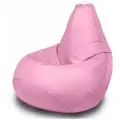 Кресло мешок MyPuff, бескаркасное кресло, пуфик мешок, размер 2XL, оксфорд, пыльно-розовый