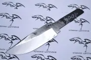 Кованый клинок для ножа Работяга с элементами ковки сталь /95х18/