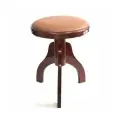 В101-8-000+303 Вращающийся стул для пианино с сидением В101-00-303 красное дерево полированный, Konig&Meyer