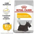 Корм сухой ROYAL CANIN MINI DERMACOMFORT ветеринарная диета для собак с раздраженной и зудящей кожей 1кг х 2 шт