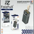 Внешний акумулятор (Power Bank) FaizFull FL36 black 22,5W 30,000mAh (PD)