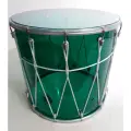 BKA-14Bzv Барабан кавказский 14, акрил цвет Бирюза 34х36см, с веревкой, Мастерская Бехтеревых