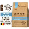 Grandorf White Fish корм для взрослых собак средних и крупных пород