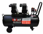 Компрессор воздушный BRAIT KB-2000/80, поршневой, 2,0 кВт, безмасляный