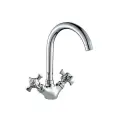 Смеситель для раковины (умывальника) Rossinka Silvermix Z02-71 хром