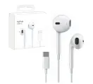 Наушники проводные EarPods Type C Connector для айфона iPhone 15 USB-C, белый