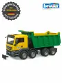 Брудер, самосвал Mercedes (зеленый с желтым), Bruder, длина 55 см, 03-766