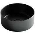 Накладная раковина Ceramicanova Element CN6032MB 36x36 чёрный матовая круглая