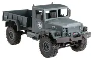 Грузовик WL Toys Military Truck B-14, 1:16, 35 см, green