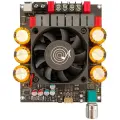 ZK-6002 DC 18-50 В TPA3255 Плата усилителя Pure Post 600 Вт + 600 Вт 2,0 стерео с высокочастотным модуляционным усилителем, 1200W