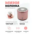 EWA Lipusen Портативная Bluetooth колонка розовая A106 Pro Pink, 3 Вт