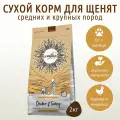 Сухой корм CRAFTIA NATURA 2 кг для щенков средних и крупных пород из курицы и индейки