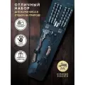Набор шампуров с коваными ручками / кованые шампура 67 см подарочные