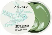 CONSLY Патчи гидрогелевые для области вокруг глаз с экстрактом ласточкиного гнезда, 90 г