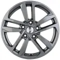 Литой колесный диск Khomen Wheels KHW1612 6.5x16/5x114.3 D60.1 ET45 Gray