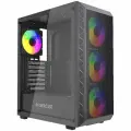 Корпус Powercase Mistral S4B CMSB-L4, Midi-Tower, ATX, Mini-ITX, MicroATX, черный