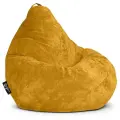Кресло мешок груша GoodPoof Вельвет XXXL мед