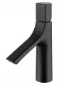 Смеситель для раковины WONZON & WOGHAND, Черный матовый (WW-H010-MB)