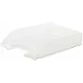 Лоток для бумаг горизонтальный Brauberg Office style, 320х245х65мм, прозрачный, 4шт. (237288)