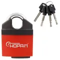 Замок навесной всепогодный, замок гаражный нора-м ЗНВ-710, 51 мм