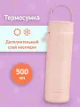 Термосумка для бутылочек и термосов Miniland Thermybag Dolce, 500 мл, розовый