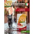 Сухой корм Farmina N&D Ancestral Grain Neutered (Фармина) для стерилизованных кошек с курицей и гранатом 1.5 кг