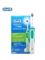 Электрическая зубная щетка Oral-B D12, 7600 импульсов в минуту, IPX7, зелёная