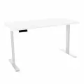 Стол с регулировкой высоты электрический LuxAlto LA-T33-2AR2 140*70*2.5 Белый/Белый