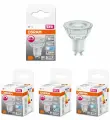 3шт/уп. Лампа LED Софит 4.7Вт 220-240V GU10 PAR16 350Лм 4000К Угол 36 град. D-50mm L-54mm Диммируемая Свет Дневной белый OSRAM, уп. 3шт
