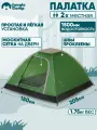 Палатка туристическая 2 местная JUNGLE CAMP Riva Dome 2. Москитная сетка на двери. Легкая. Простая и быстрая установка.
