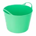 Ведро гибкое сверхпрочное, 14 л, зеленое