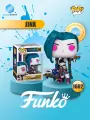 Фигурка Funko Pop Jinx 1602 Arcane League of Legends из мультсериала Аркейн