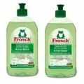 Frosch Средство для мытья посуды Алоэ Вера, 500 мл, 2 шт