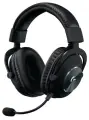 Гарнитура игровая Logitech G Pro X Lightspeed, для компьютера и игровых консолей, мониторные, радио, черный [981-000908]