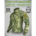 Ветровка мужская Jungle, тактическая куртка, цвет мох 2Xl