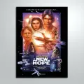Постер без рамы/ Звёздные войны Эпизод 4 — Новая надежда Рисунок
