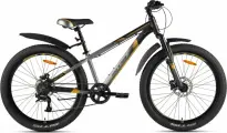 Велосипед SITIS CROSSER 26 HD (2024) Black-Grey-Bronze подростковый, алюминий, колеса 26, рост 145-160 см