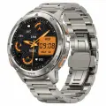 KOSPET TANK T3 Мужские умные/смарт часы Поддержка вызовов по Bluetooth， которые поддерживают погружения на глубину до 50 метров и работают в режиме ожидания до 60 дней.100+ спортивных режимов. С металлическим браслетом