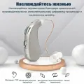 Перезаряжаемый цифровой усилитель слуха Britzgo VHP-1206, подходящий для пожилых пациентов с потерей слуха, имеет два режима работы.