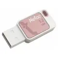 Флешка (flash-накопитель) Netac UA31, 256 ГБ, USB 3.2, розовый пластик, NT03UA31N-256G-32PK