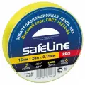 Изолента SAFELINE PRO 15/20, 1 шт., желтый
