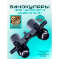 Съемные бинокуляры для налобного осветителя с увеличением 6.0Х