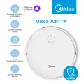 Робот-пылесос Midea VCR11W, 5000 Па, RU версия, сухая и влажная уборка, датчики перепада высоты, белый
