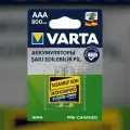 Аккумулятор VARTA R03 AAA BL2 NIMH R2U 800mAh